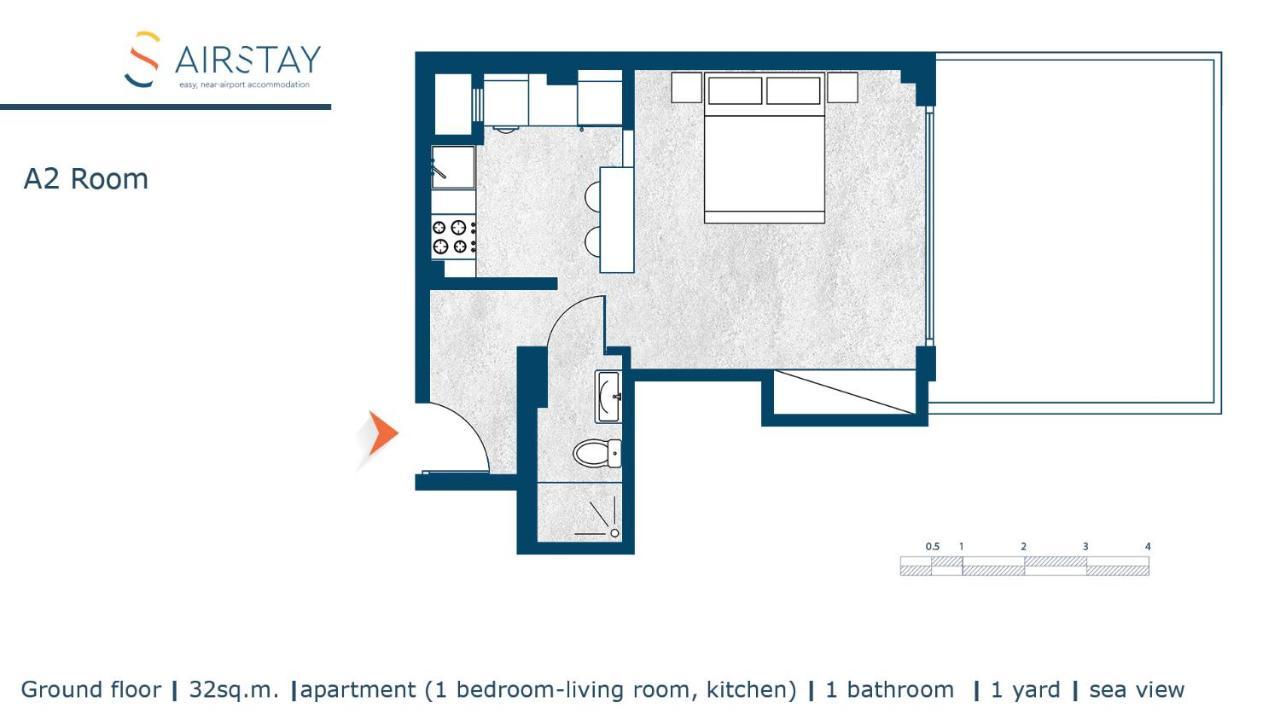 Penthouse & Apartments By The Sea Airport Airstay อาร์เตมีดา ภายนอก รูปภาพ